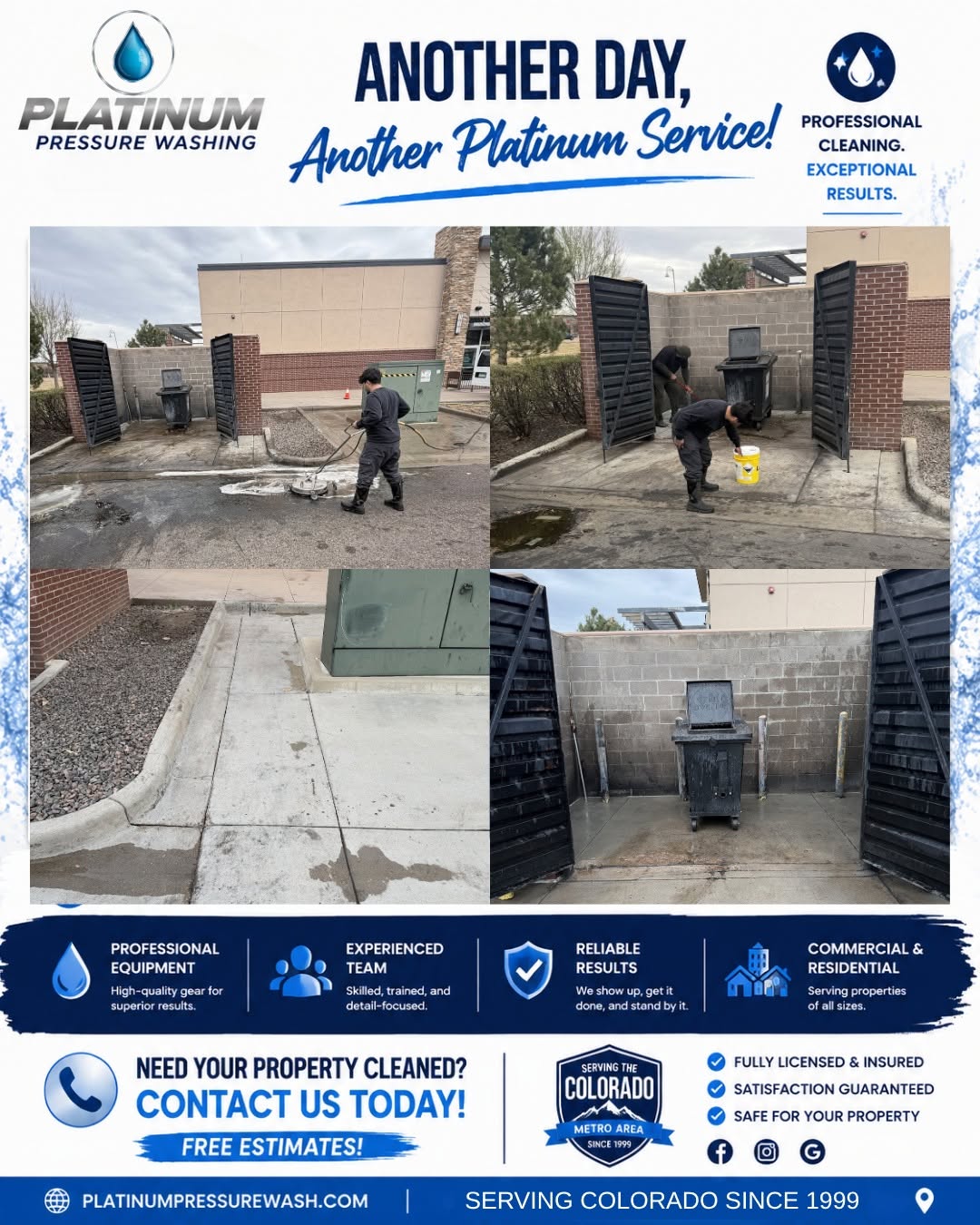 Pressure Washing in Denver CO