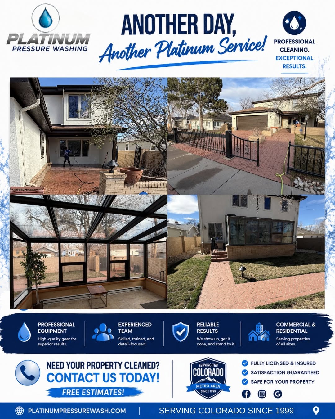 Pressure Washing Denver CO