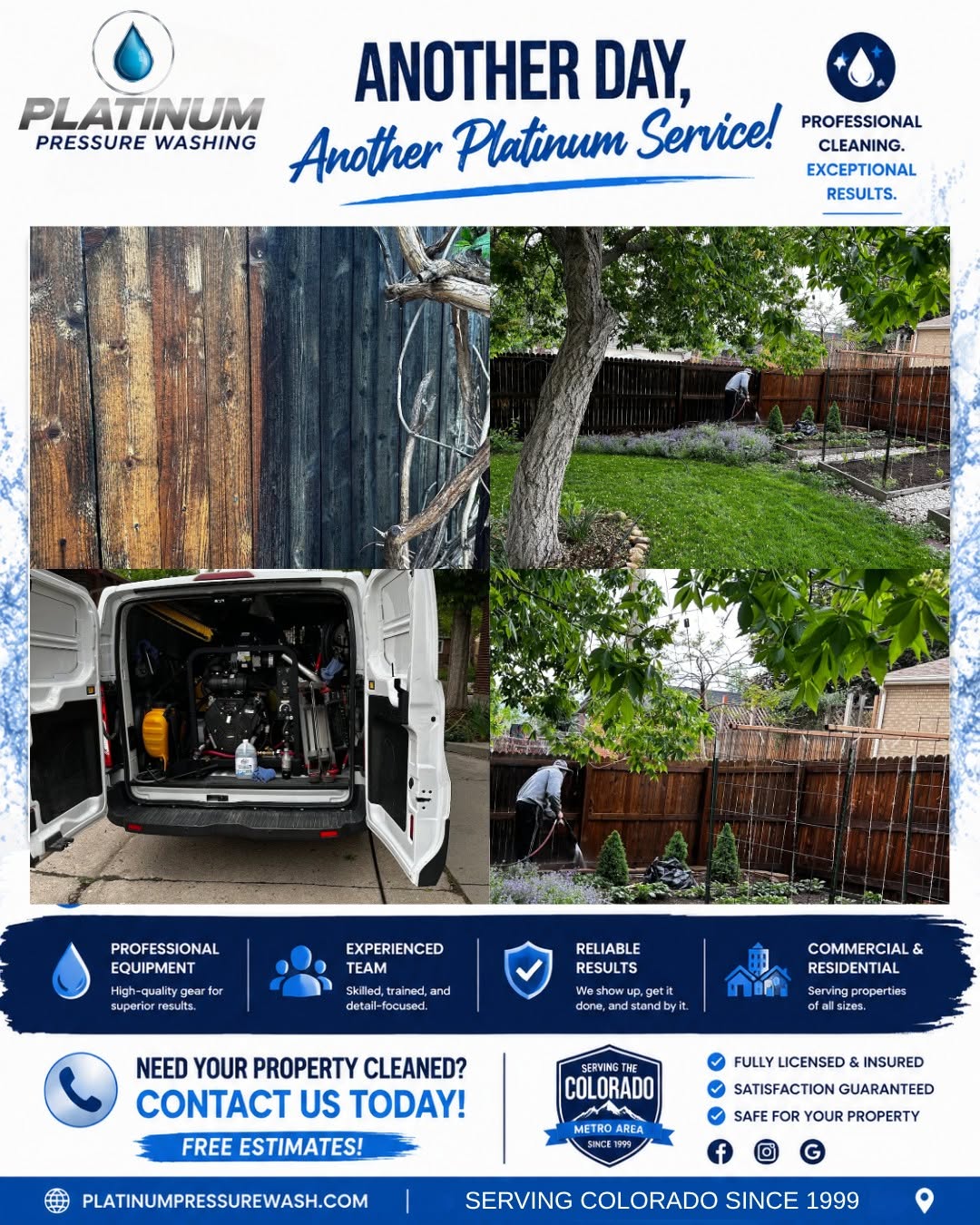 Pressure Washing near Denver CO
