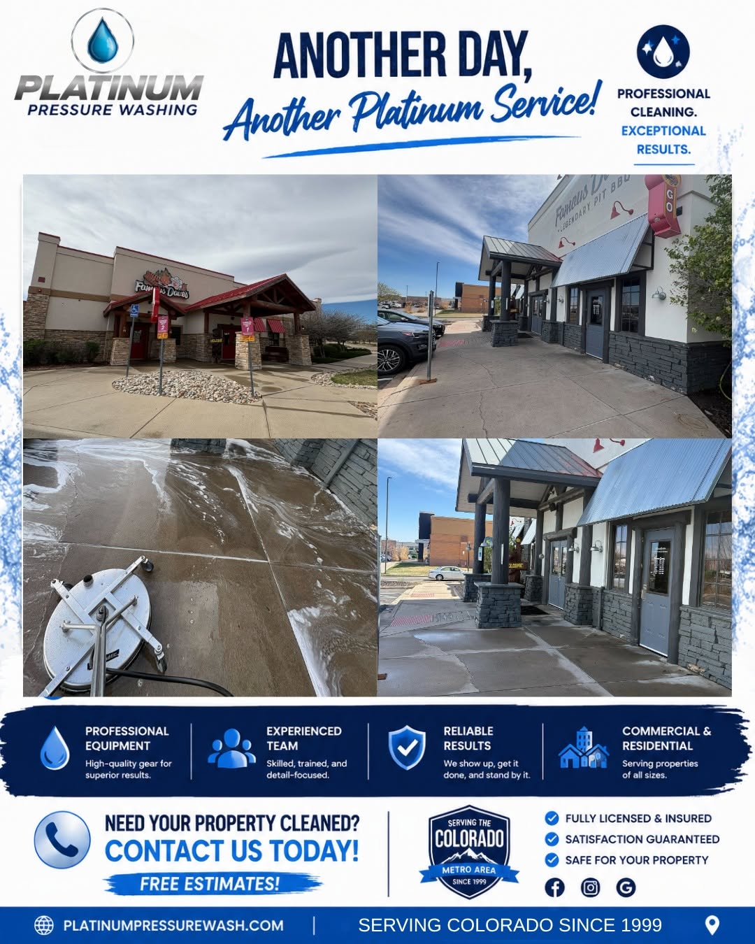Pressure Washing in Denver CO area